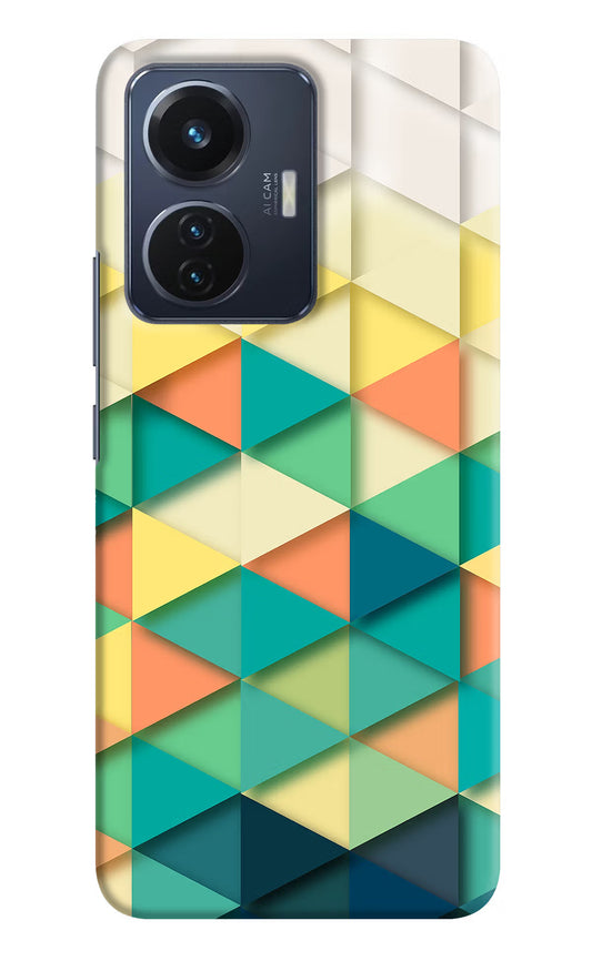 Abstract Vivo T1 44W Hard Case Back Cover by Casekaro
