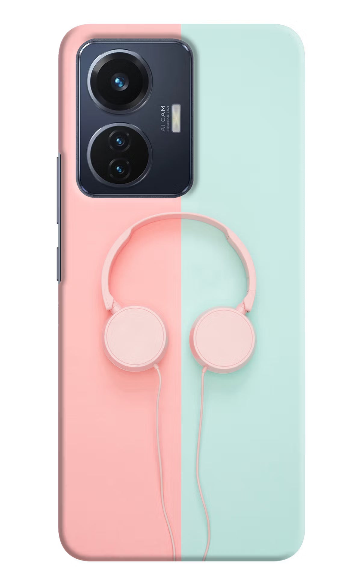 Music Lover Vivo T1 44W Hard Case Back Cover by Casekaro