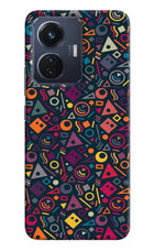 Geometric Abstract Vivo T1 44W Hard Case Back Cover by Casekaro
