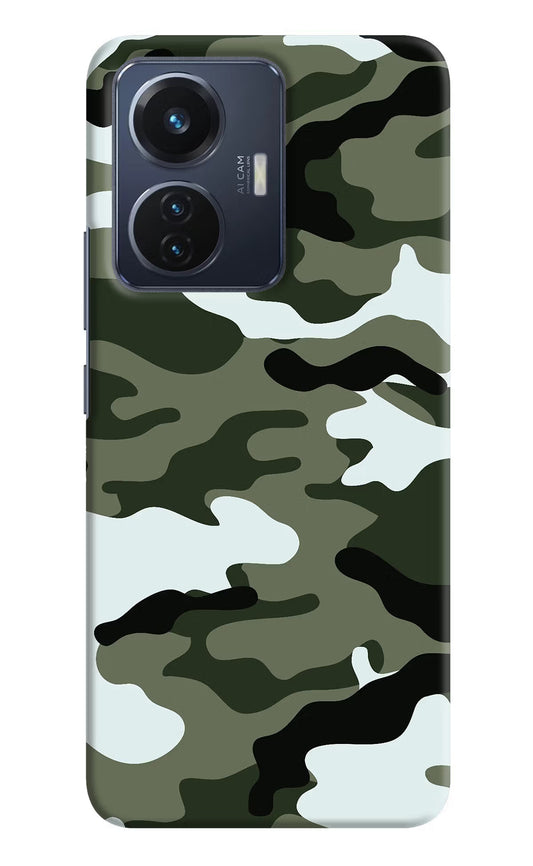 Camouflage Vivo T1 44W Hard Case Back Cover by Casekaro