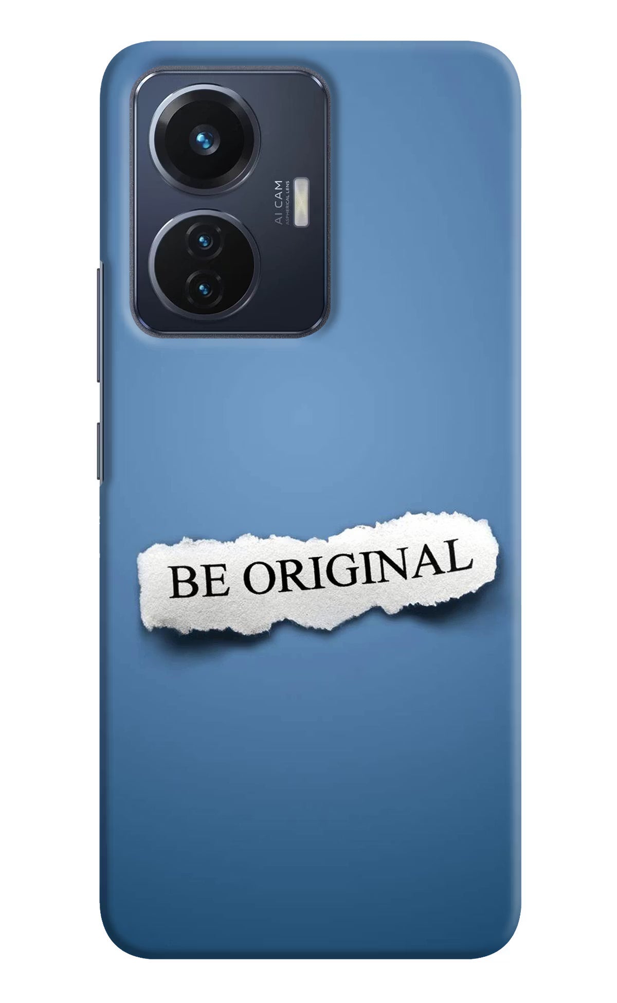 Be Original Vivo T1 44W Hard Case Back Cover by Casekaro