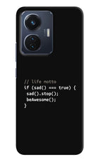 Life Motto Code Vivo T1 44W Hard Case Back Cover by Casekaro