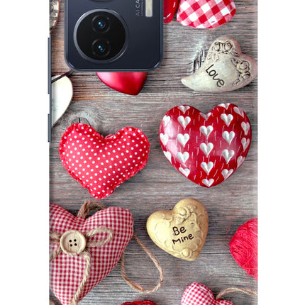 Love Wallpaper Vivo T1 44W Hard Case Back Cover by Casekaro