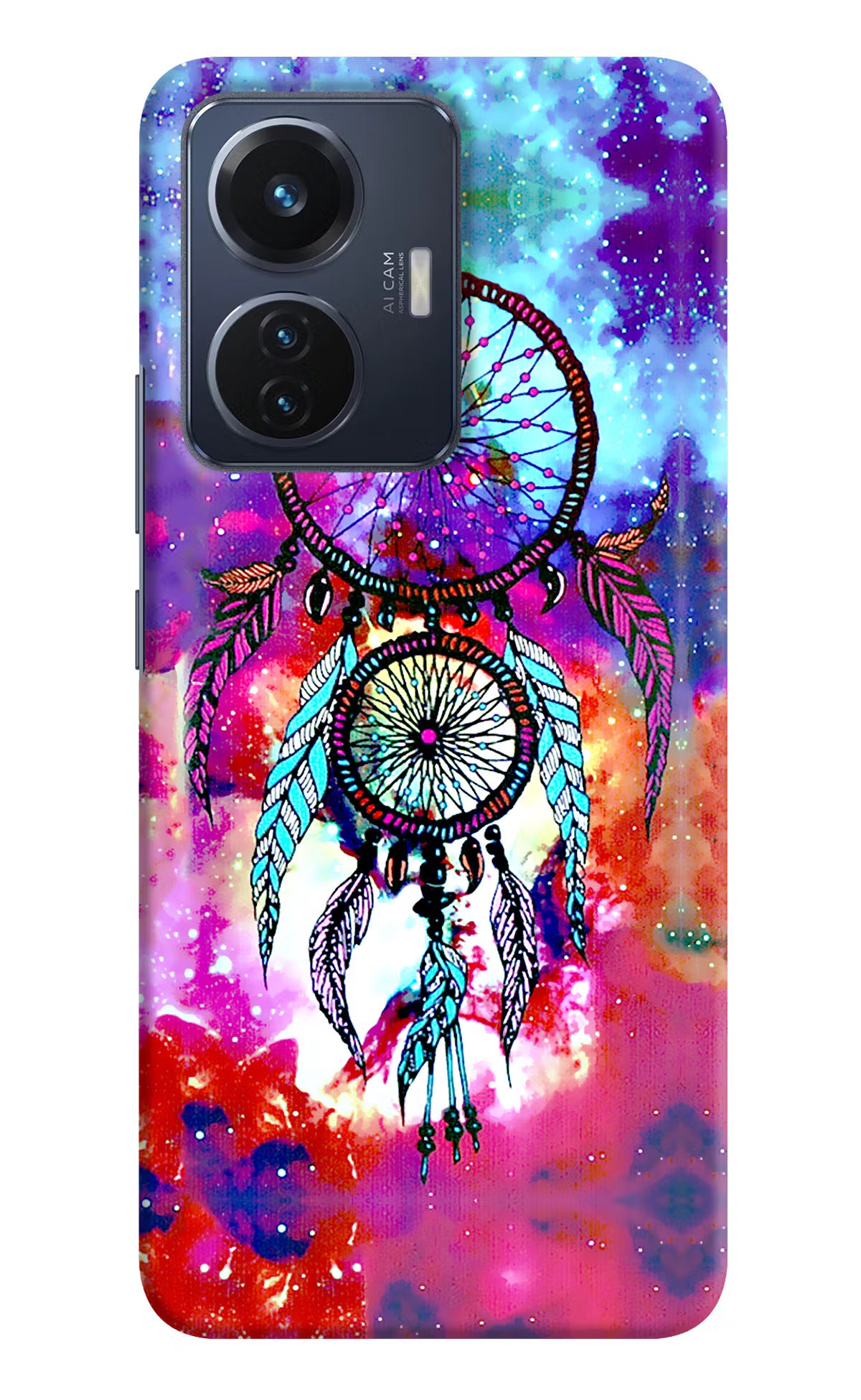 Dream Catcher Abstract Vivo T1 44W Hard Case Back Cover by Casekaro