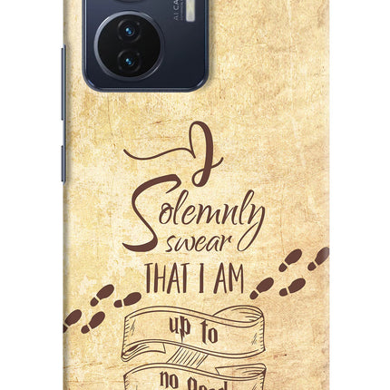 I Solemnly swear that i up to no good Vivo T1 44W Hard Case Back Cover by Casekaro