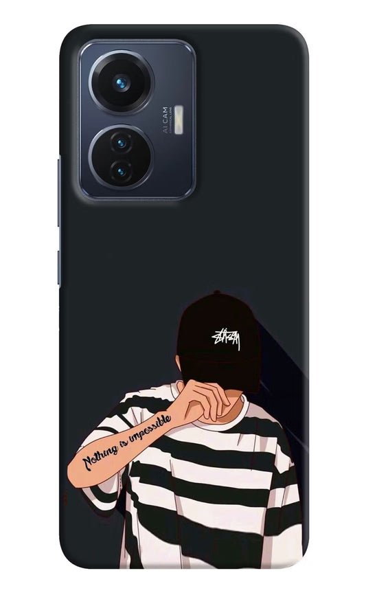 Aesthetic Boy Vivo T1 44W Hard Case Back Cover by Casekaro