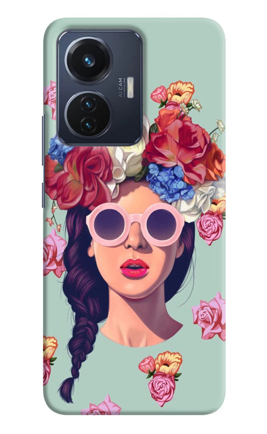 Pretty Girl Vivo T1 44W Hard Case Back Cover by Casekaro