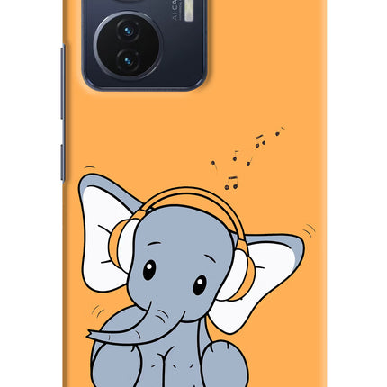 High On Music Vivo T1 44W Hard Case Back Cover by Casekaro