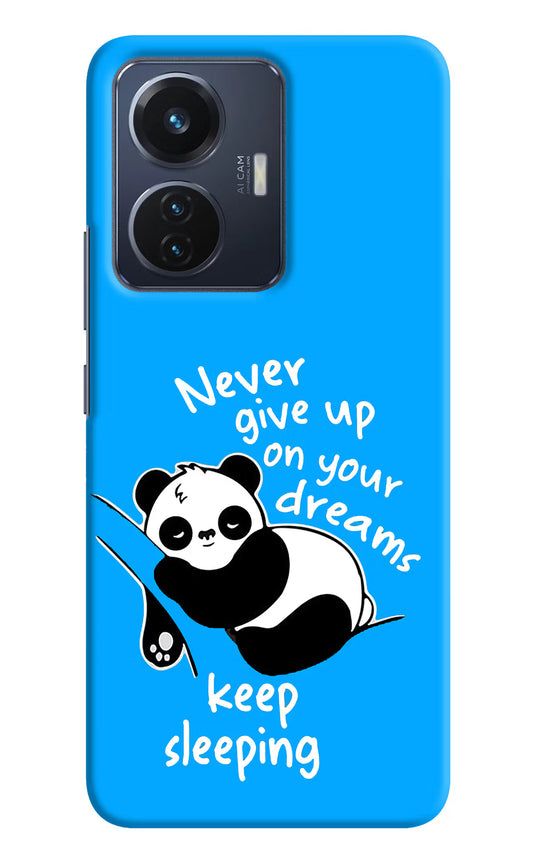 Keep Sleeping Vivo T1 44W Hard Case Back Cover by Casekaro