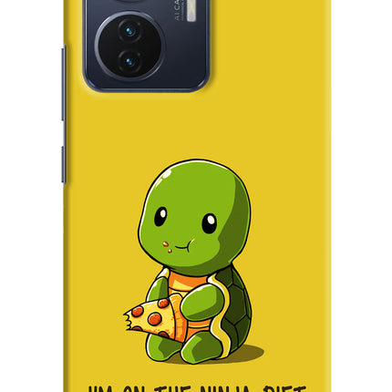 I'm on Ninja Diet Vivo T1 44W Hard Case Back Cover by Casekaro
