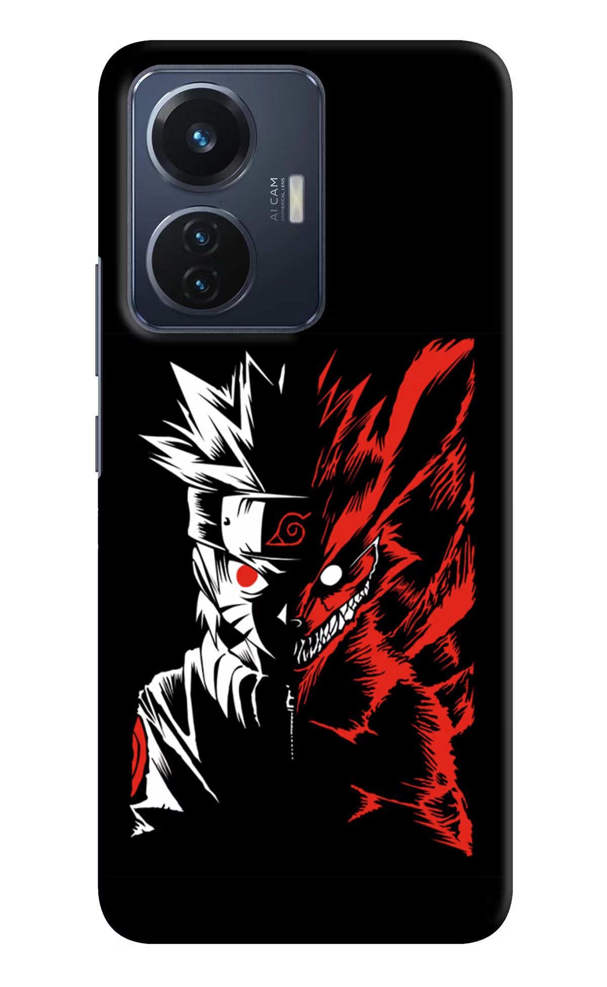 Naruto Two Face Vivo T1 44W Hard Case Back Cover by Casekaro