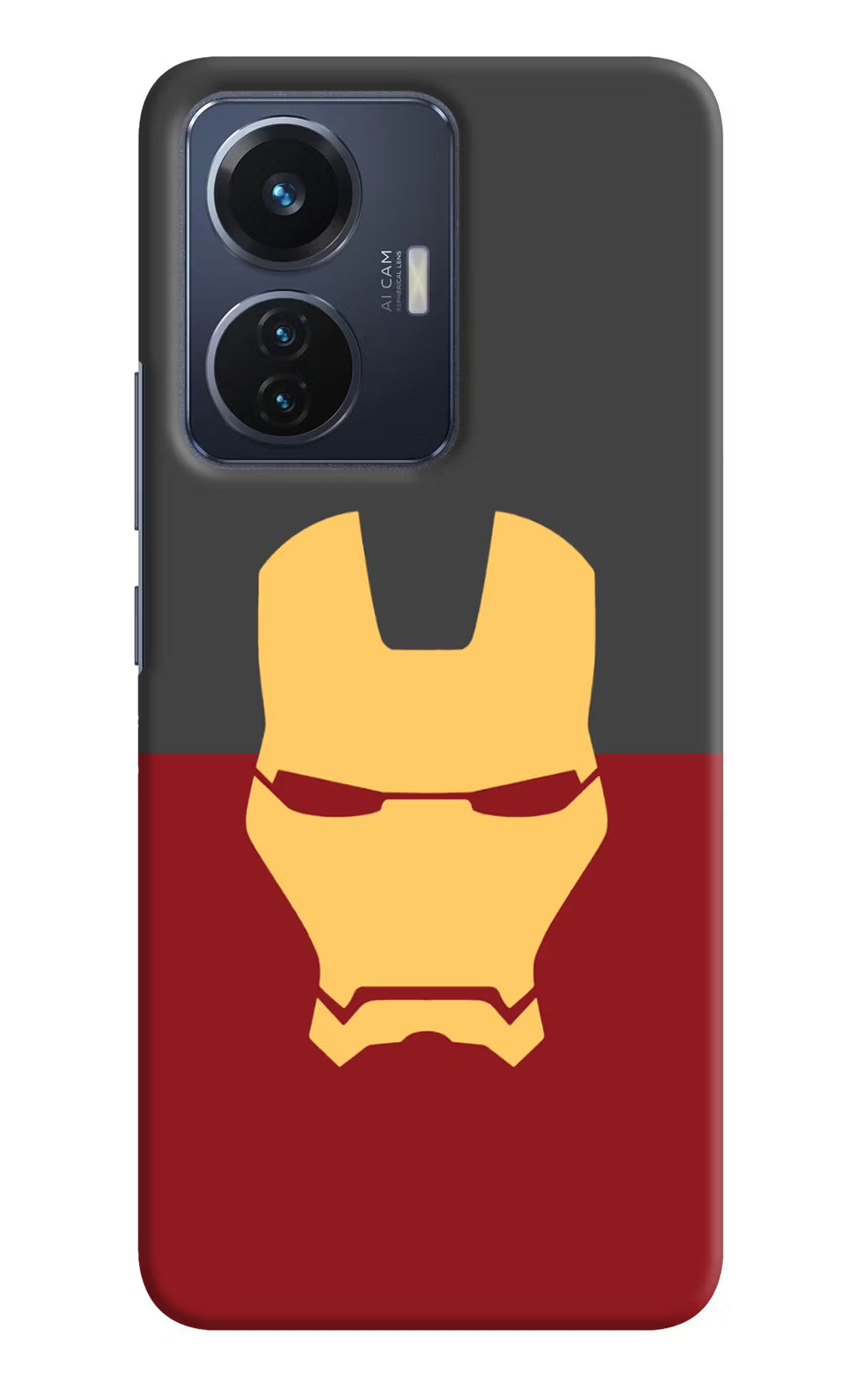 Ironman Vivo T1 44W Hard Case Back Cover by Casekaro