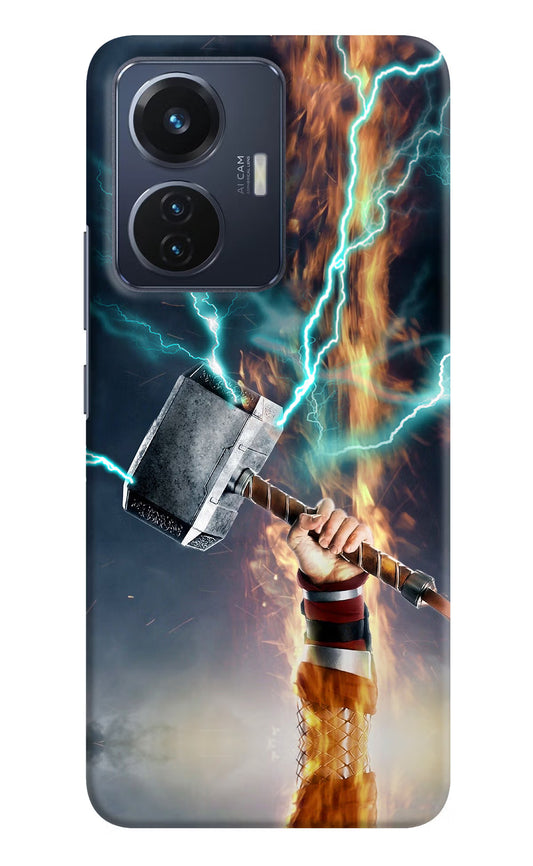 Thor Hammer Mjolnir Vivo T1 44W Hard Case Back Cover by Casekaro
