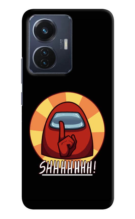 Among Us Shhh! Vivo T1 44W Hard Case Back Cover by Casekaro