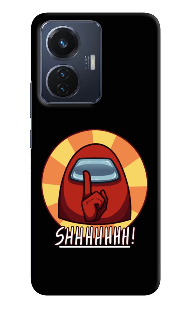 Among Us Shhh! Vivo T1 44W Hard Case Back Cover by Casekaro