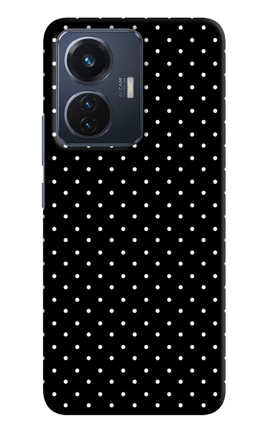White Dots Vivo T1 44W Hard Case Back Cover by Casekaro