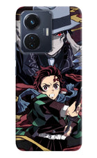 Demon Slayer Vivo T1 44W Hard Case Back Cover by Casekaro