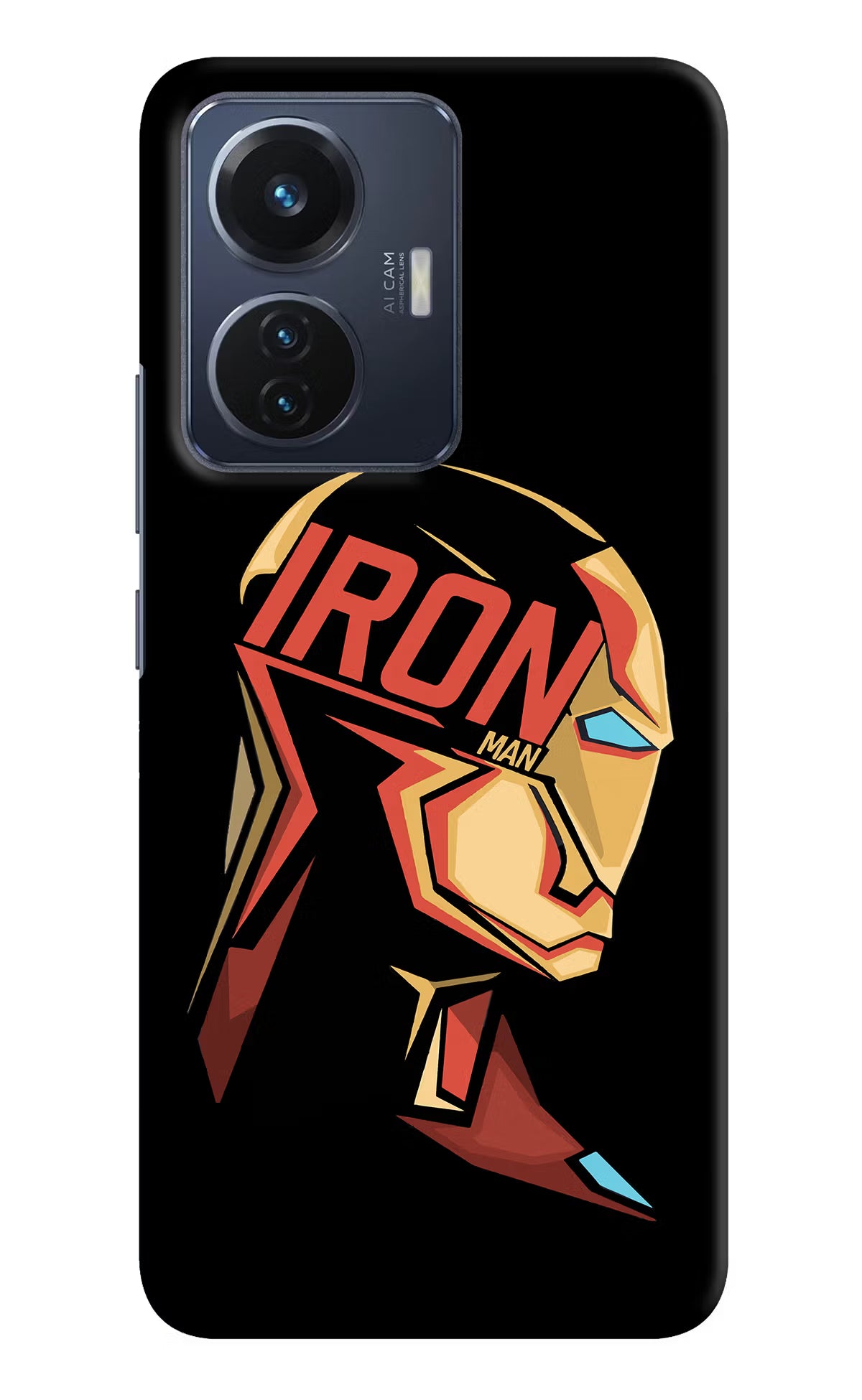 IronMan Vivo T1 44W Hard Case Back Cover by Casekaro