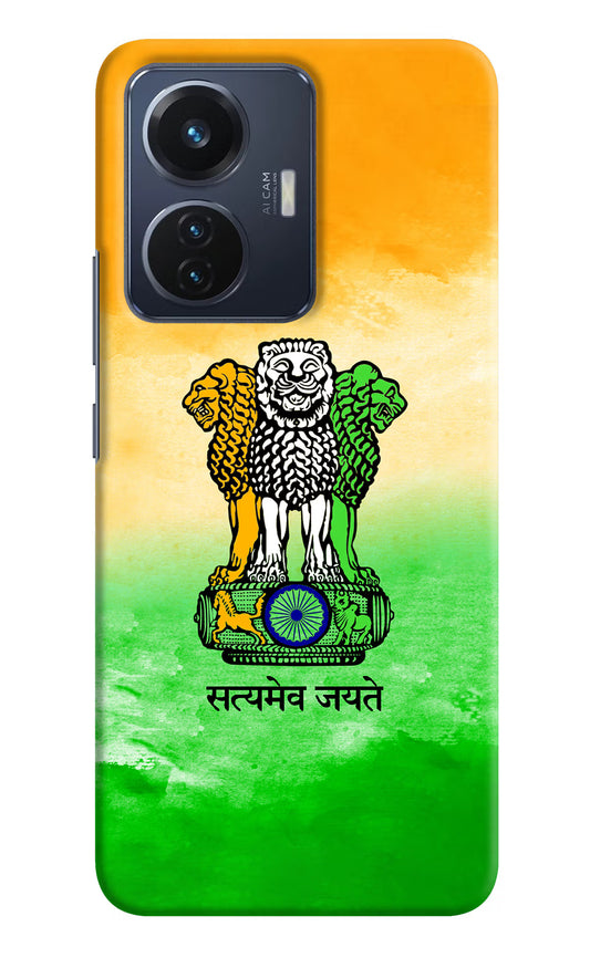 Satyamev Jayate Flag Vivo T1 44W Hard Case Back Cover by Casekaro