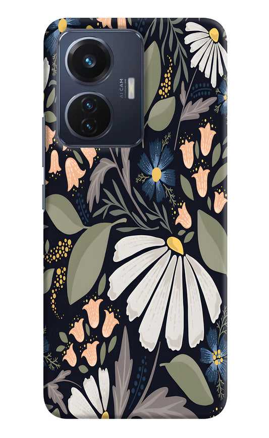 Flowers Art Vivo T1 44W Hard Case Back Cover by Casekaro