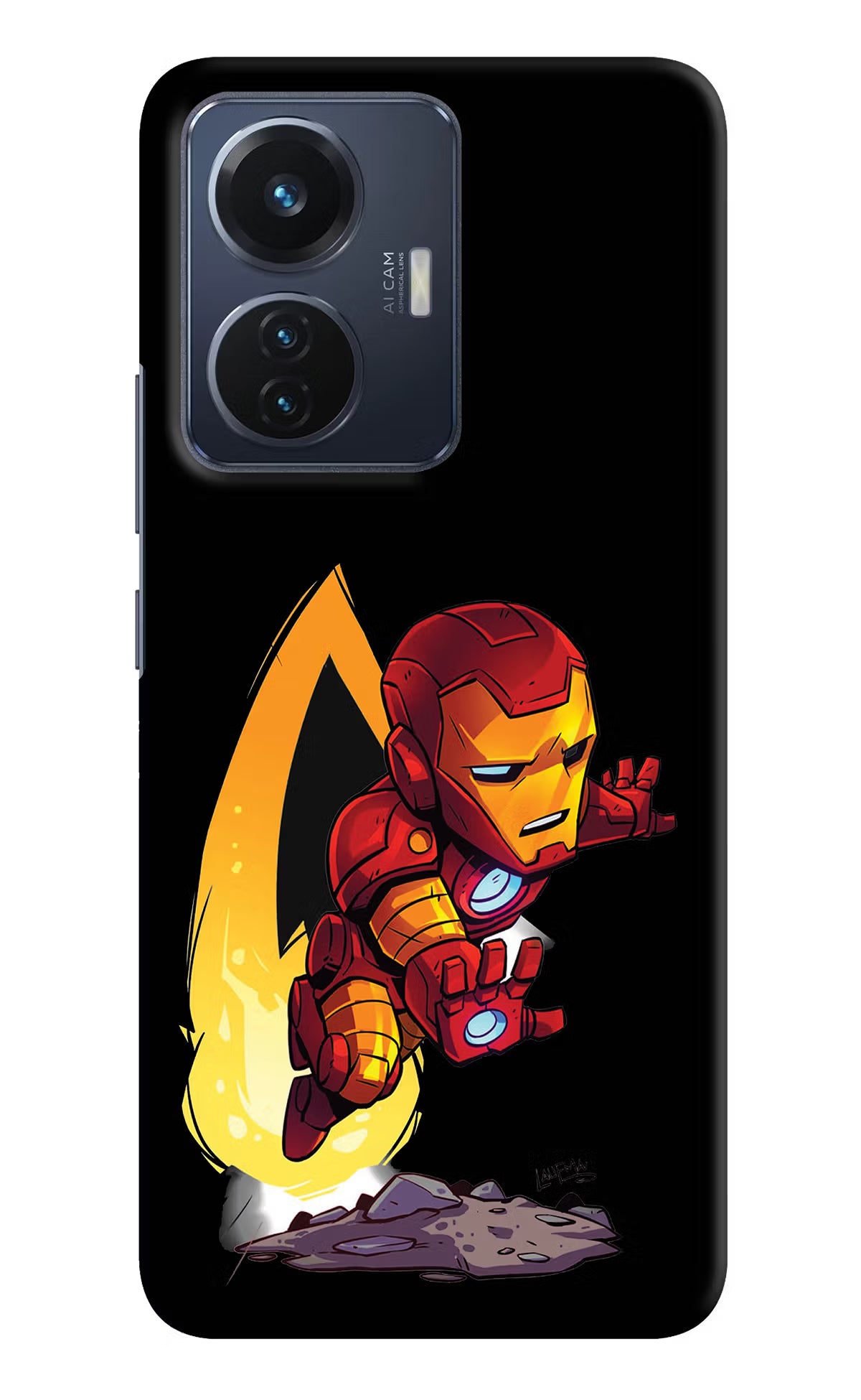 IronMan Vivo T1 44W Hard Case Back Cover by Casekaro