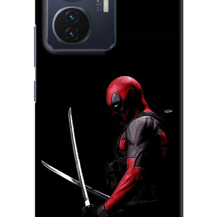 Deadpool Vivo T1 44W Hard Case Back Cover by Casekaro