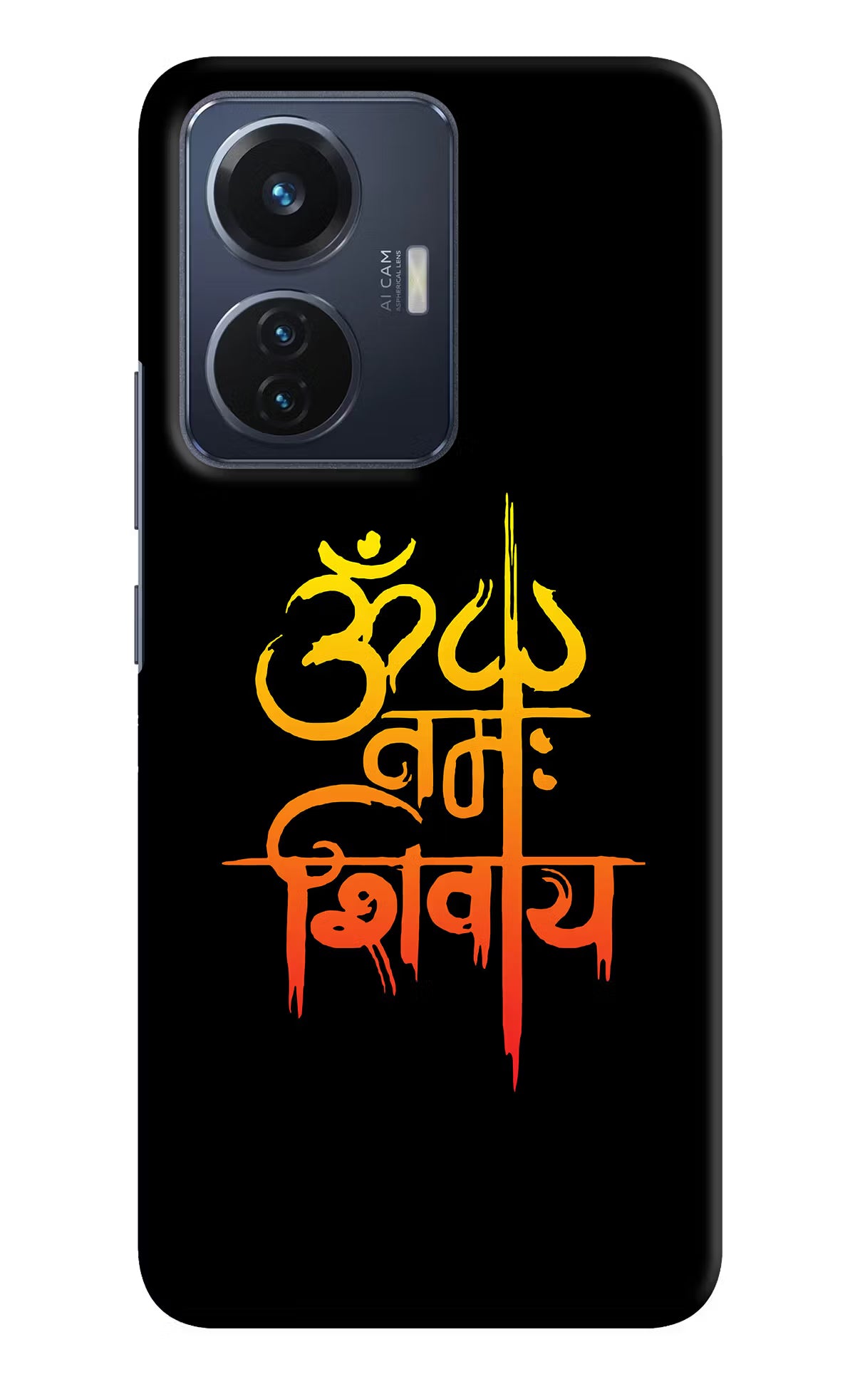 Om Namah Shivay Vivo T1 44W Hard Case Back Cover by Casekaro