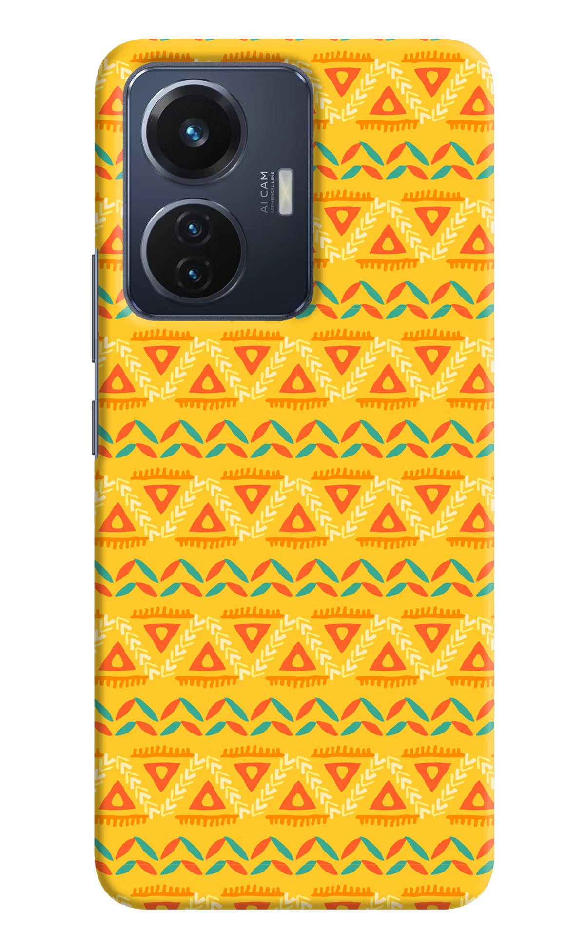 Tribal Pattern Vivo T1 44W Hard Case Back Cover by Casekaro