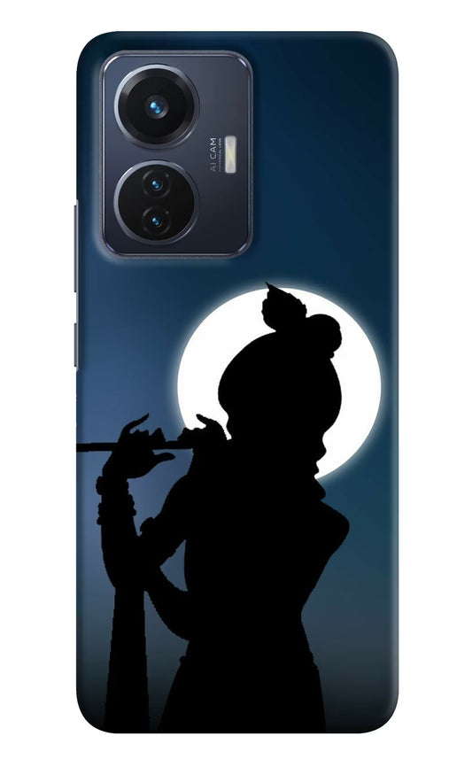 Shri Krishna Silhouette Vivo T1 44W Hard Case Back Cover by Casekaro