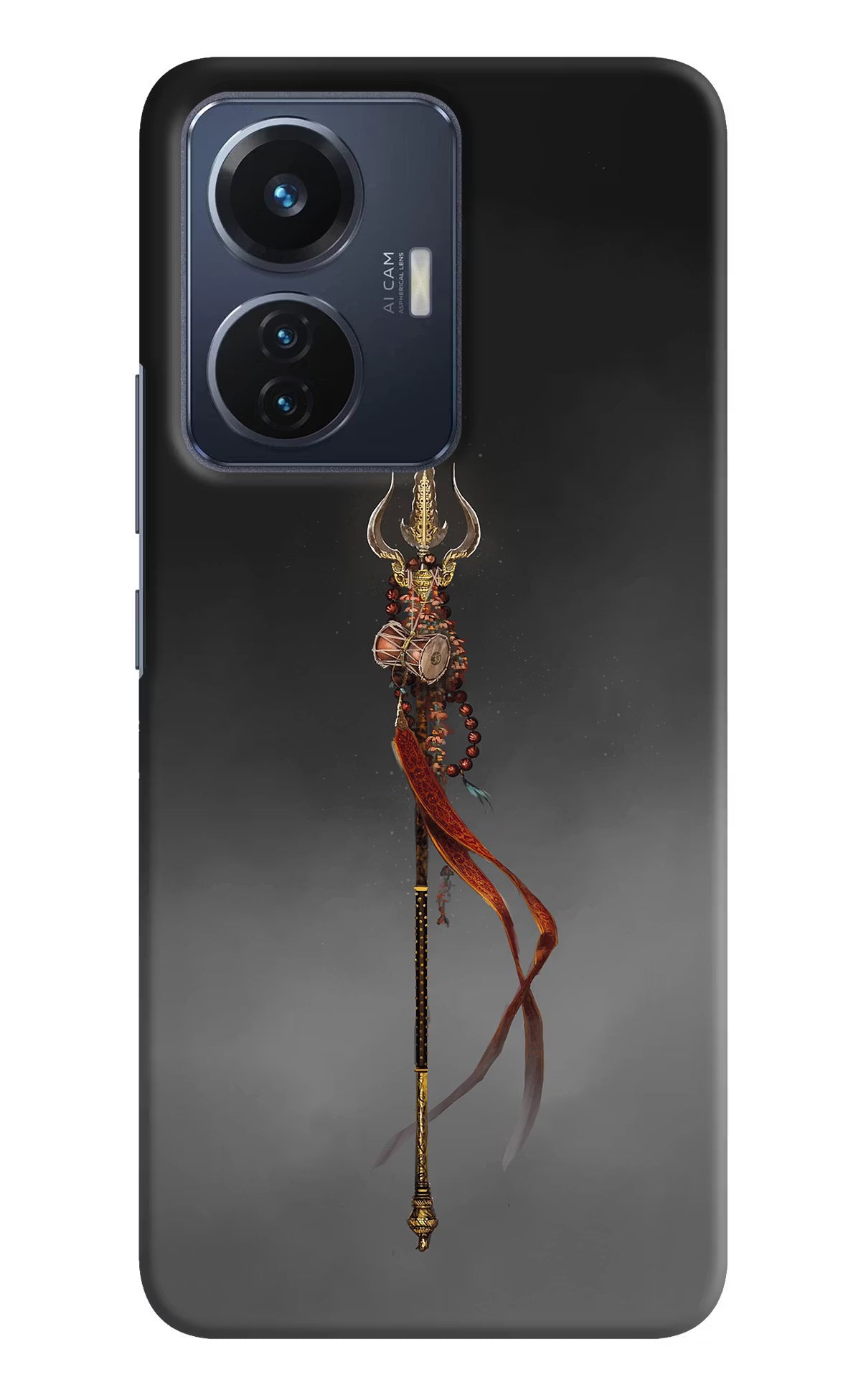 Shiv Trishul Vivo T1 44W Hard Case Back Cover by Casekaro