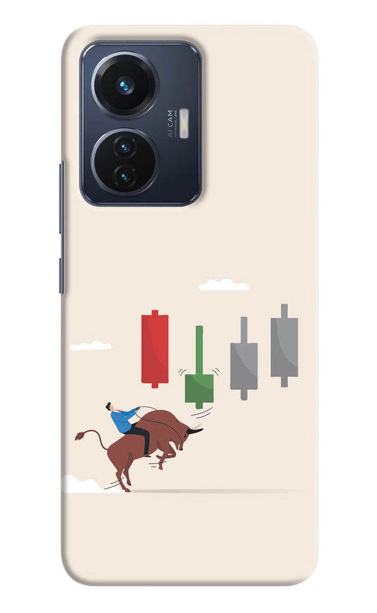 Bull Trading Momentum Vivo T1 44W Hard Case Back Cover by Casekaro