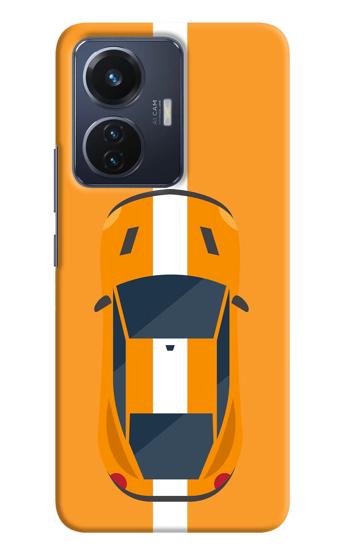 Highway Pursuit Vivo T1 44W Hard Case Back Cover by Casekaro