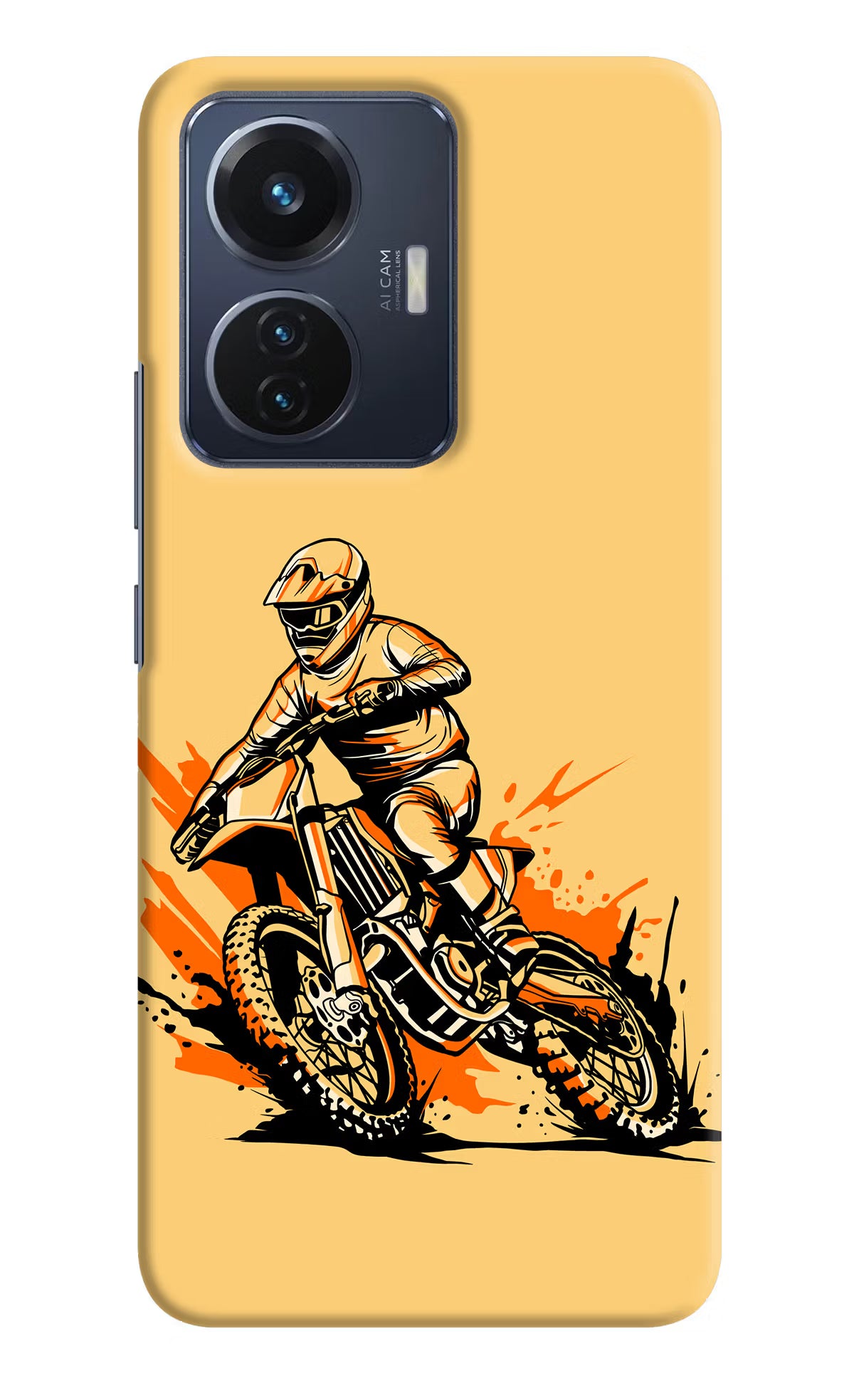 Off-Road Fury Vivo T1 44W Hard Case Back Cover by Casekaro