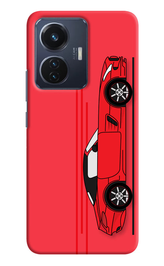 Red Velocity Vivo T1 44W Hard Case Back Cover by Casekaro