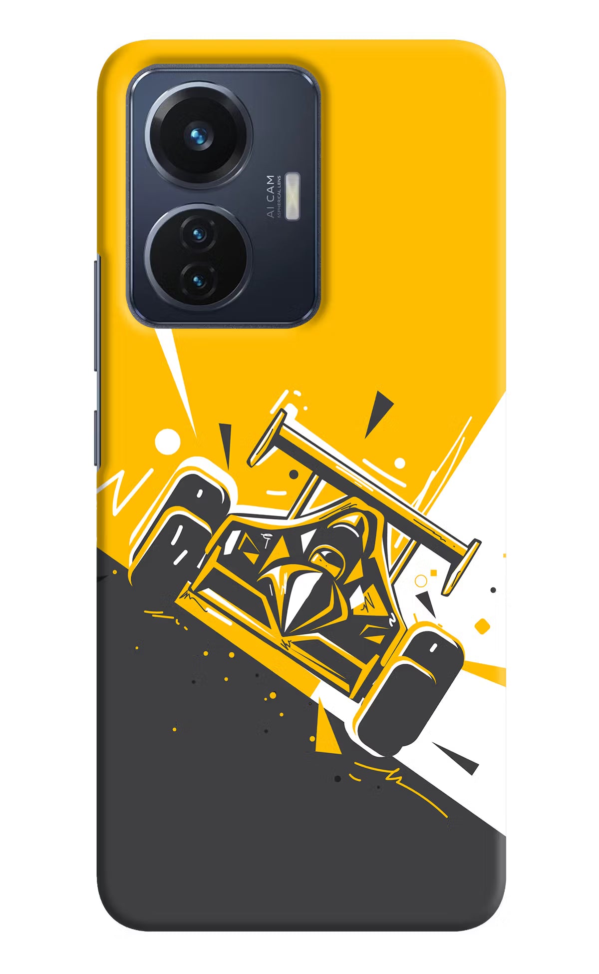 Track King Vivo T1 44W Hard Case Back Cover by Casekaro