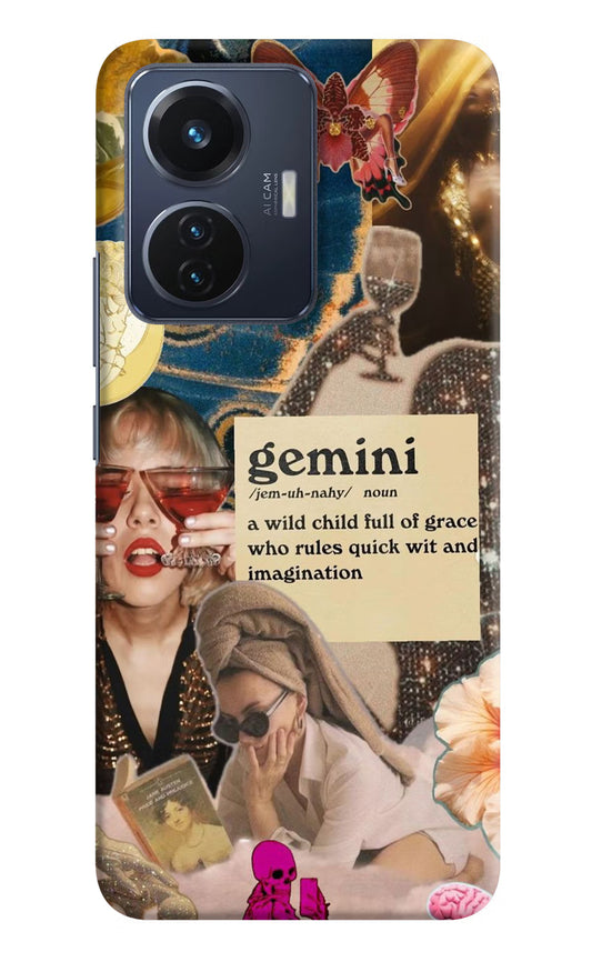 Gemini Zodiac Vivo T1 44W Hard Case Back Cover by Casekaro