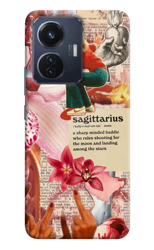 Sagittarius Zodiac Vivo T1 44W Hard Case Back Cover by Casekaro