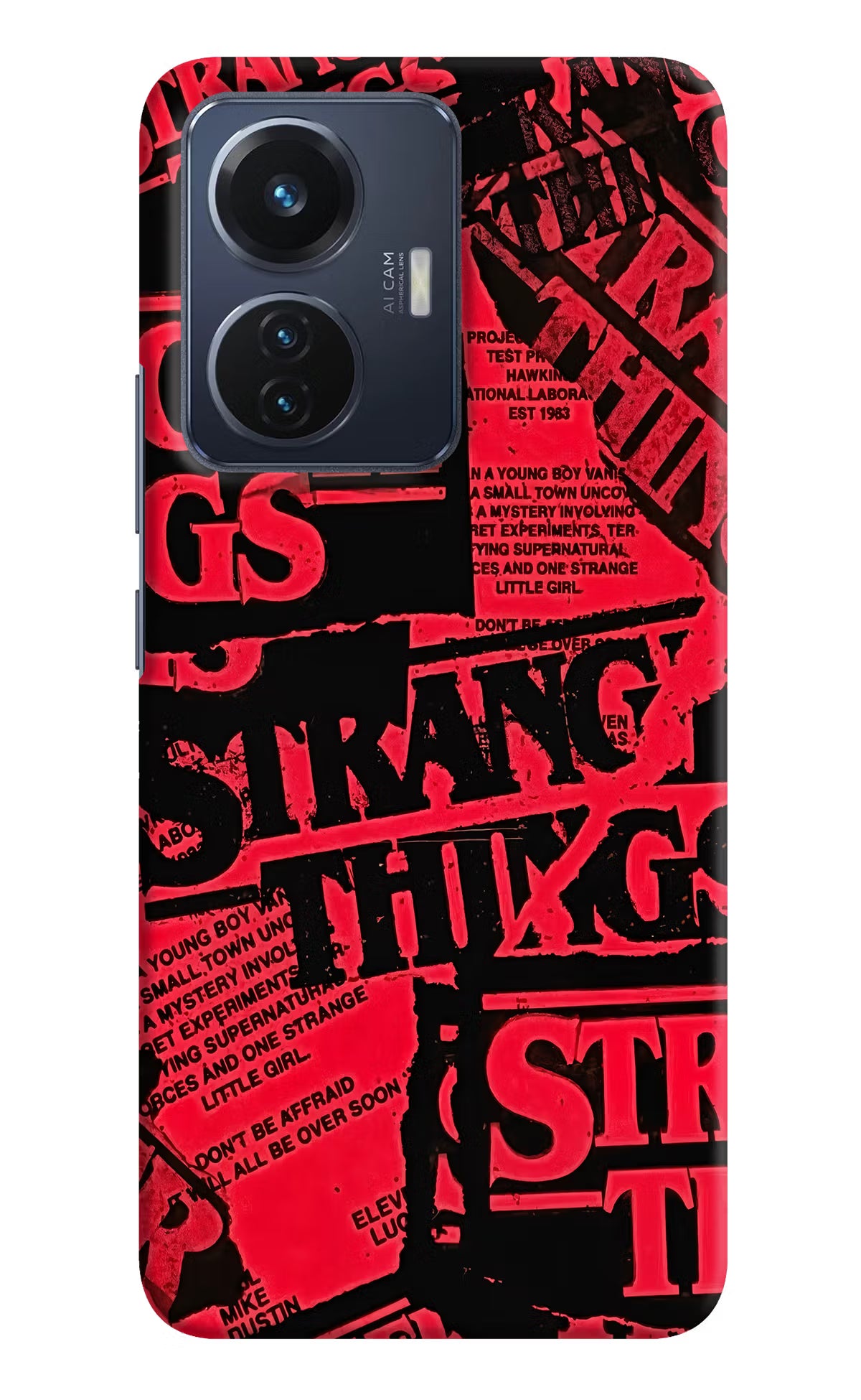 Ordinary Things Vivo T1 44W Hard Case Back Cover by Casekaro