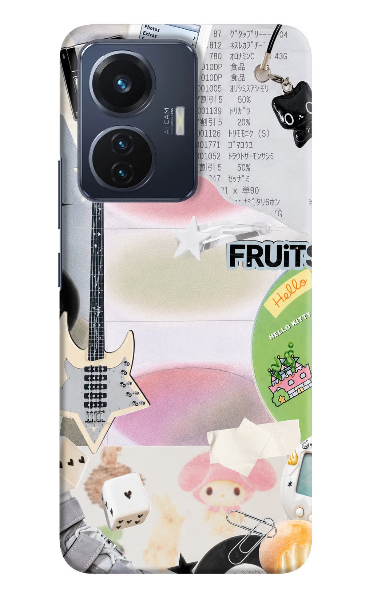 Softcore case Vivo T1 44W Back Cover
