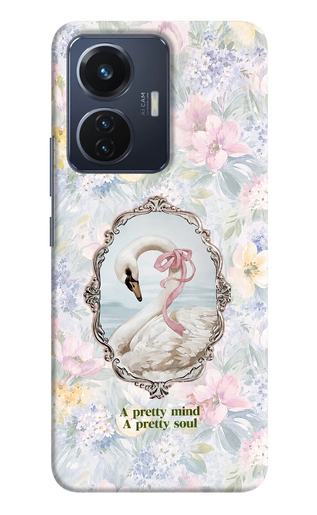 Pretty Mind Pretty Soul Vivo T1 44W Back Cover
