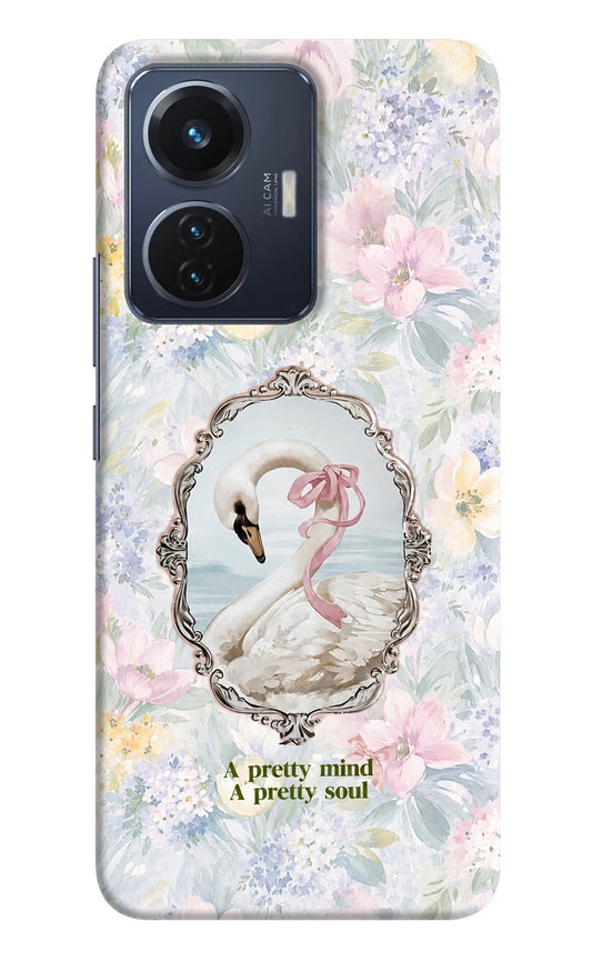 Pretty Mind Pretty Soul Vivo T1 44W Hard Case Back Cover by Casekaro