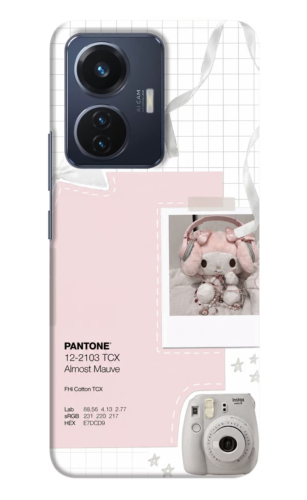 Pantone Asthetic Vivo T1 44W Back Cover