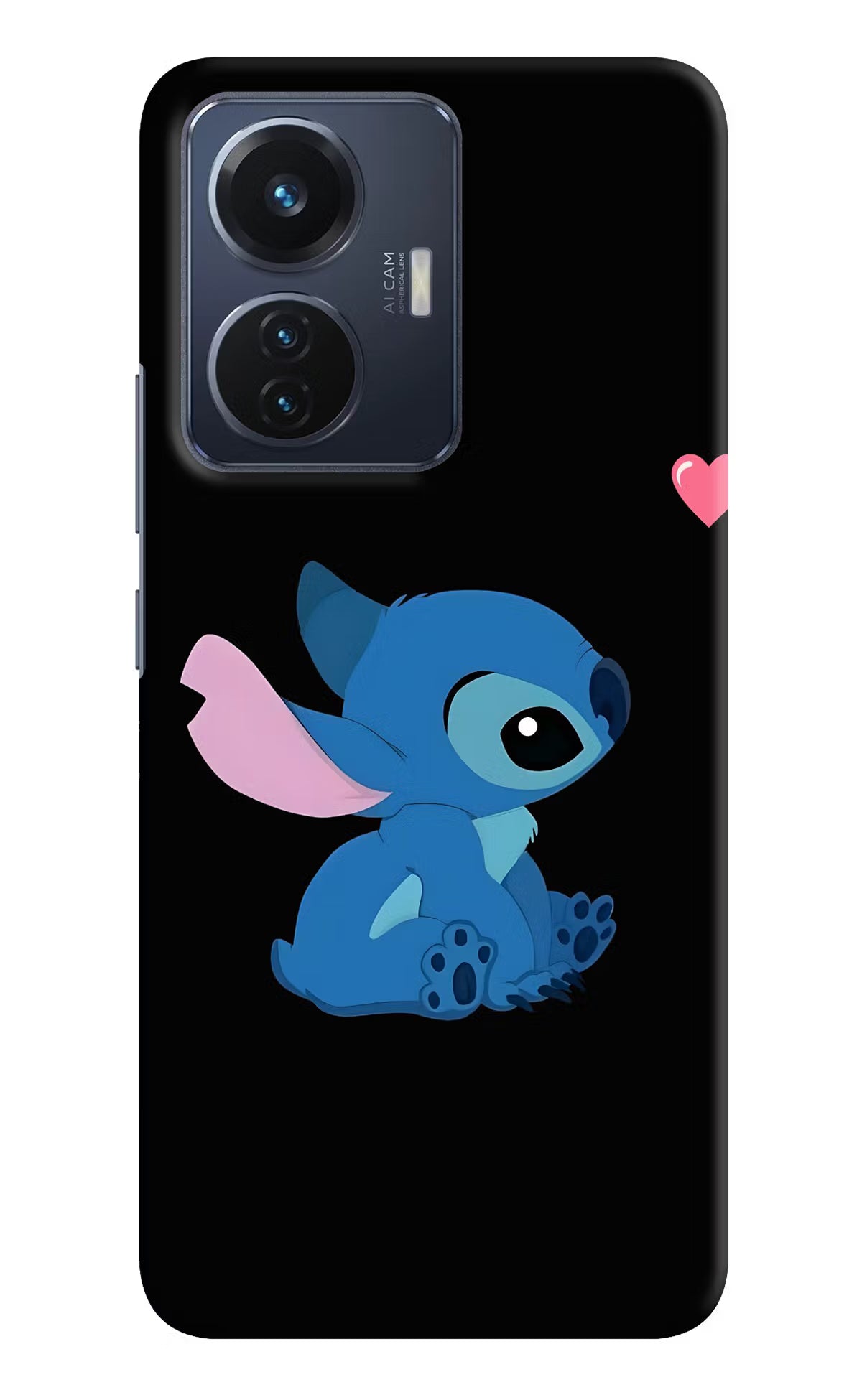 Stitch Crush Vivo T1 44W Back Cover