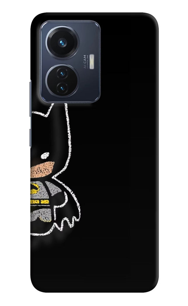 Bat Kitty Vivo T1 44W Hard Case Back Cover by Casekaro