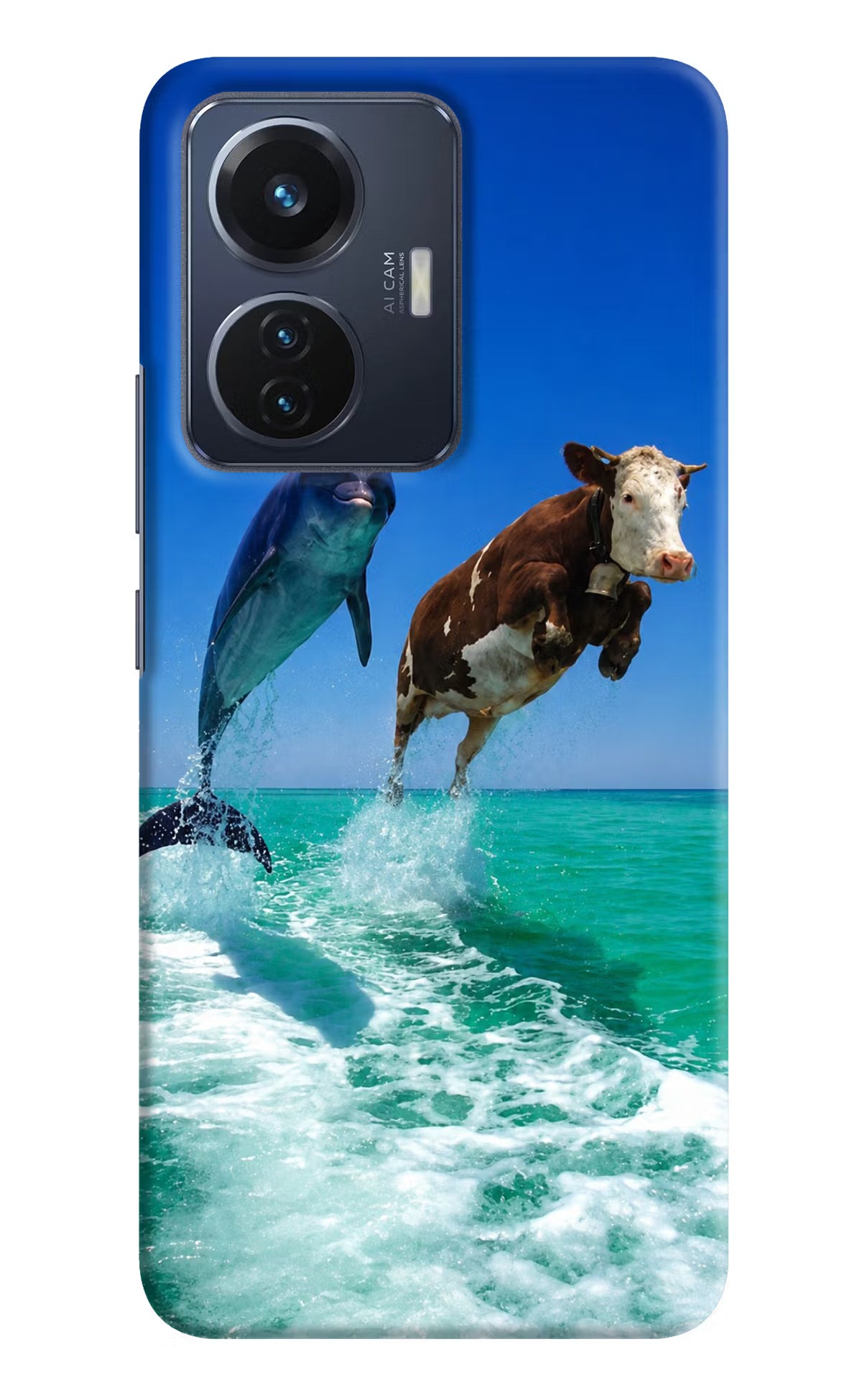 Dolphin vs Cow Vivo T1 44W Back Cover