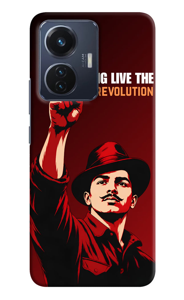 Bhagat Singh Revolution Vivo T1 44W Hard Case Back Cover by Casekaro