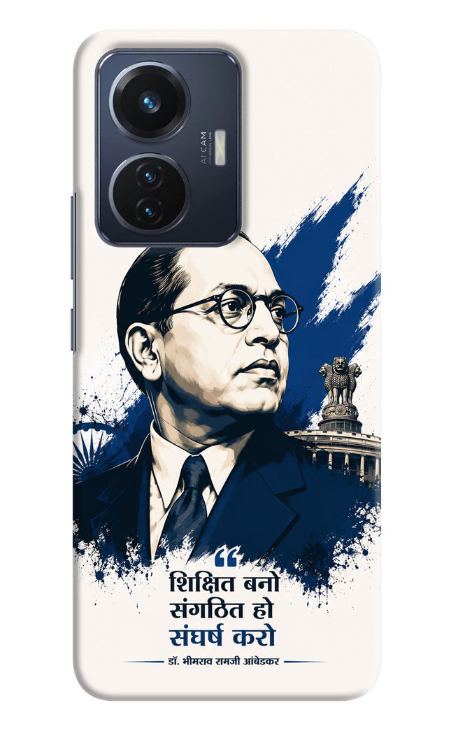 Dr. Ambedkar Visionary Vivo T1 44W Hard Case Back Cover by Casekaro