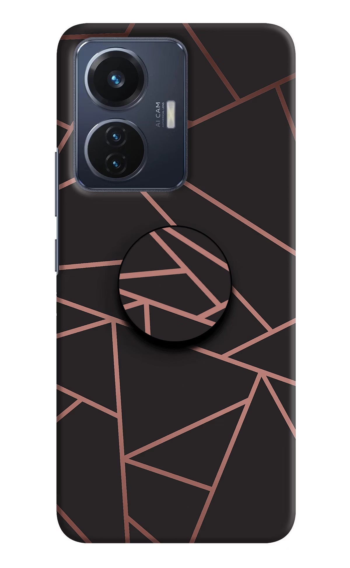 Geometric Pattern Vivo T1 44W Pop Case by Casekaro