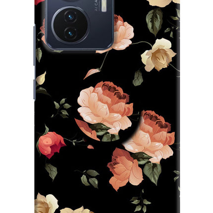Flowers Vivo T1 44W Pop Case by Casekaro