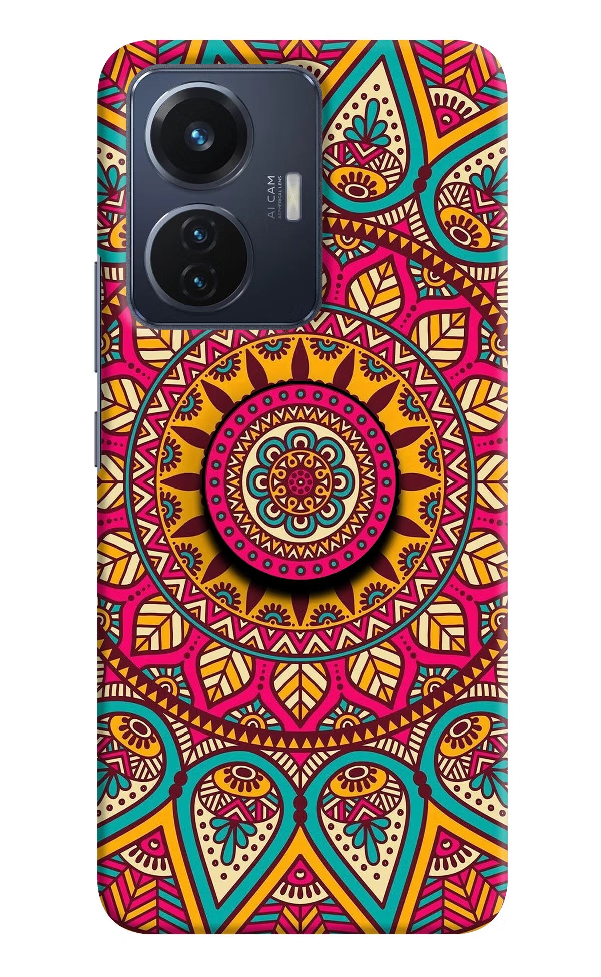 Mandala Vivo T1 44W Pop Case by Casekaro